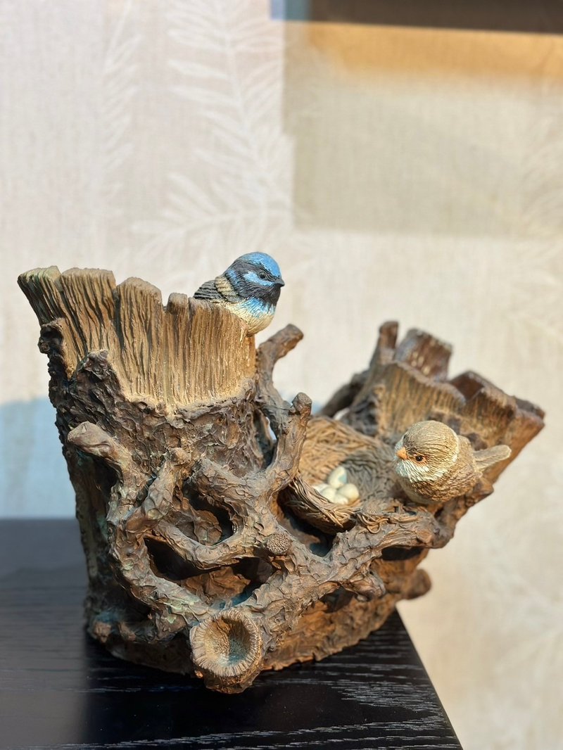 【纯手工陶瓷】相守花器 - 花瓶/陶器 - 陶 卡其色