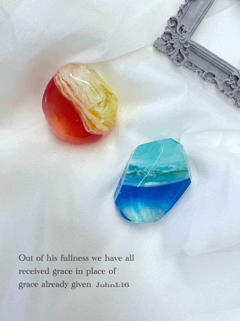 奥芃思美学 手工艺术宝石皂 诞生石单品课程 - 蜡烛/香氛/手工皂 - 精油 