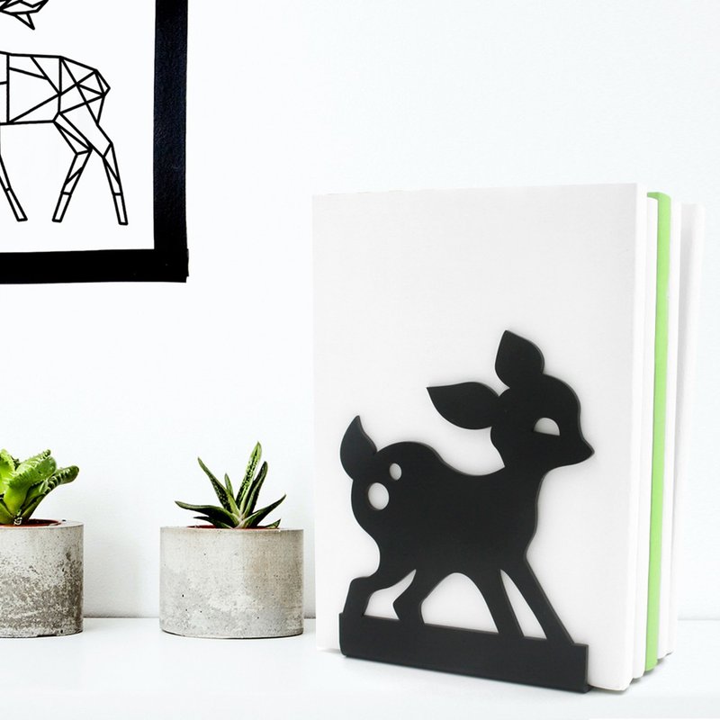 鹿仔书座 家品装饰 - 收纳用品 - 塑料 黑色