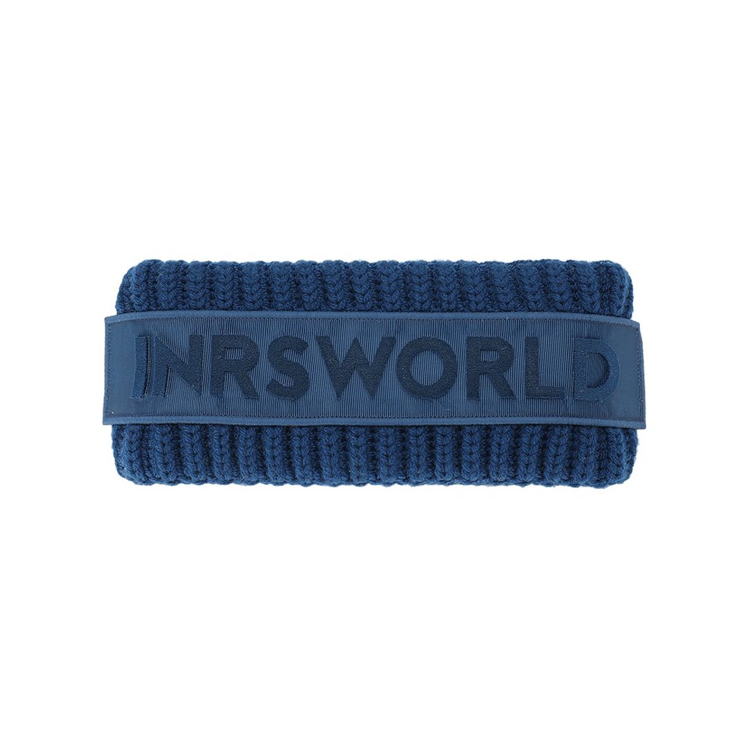 五折出清 厚版羊毛字母头带-蓝紫 (七色可选) 【INRSWORLD】 - 其他 - 羊毛 蓝色