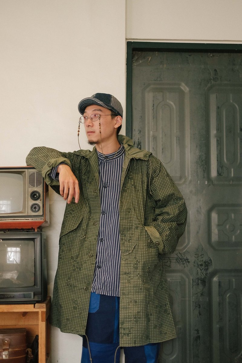 Tsubasa.Y│美军沙漠夜行迷彩Parka, 美军 军大衣 军装 - 男装外套 - 棉．麻 绿色