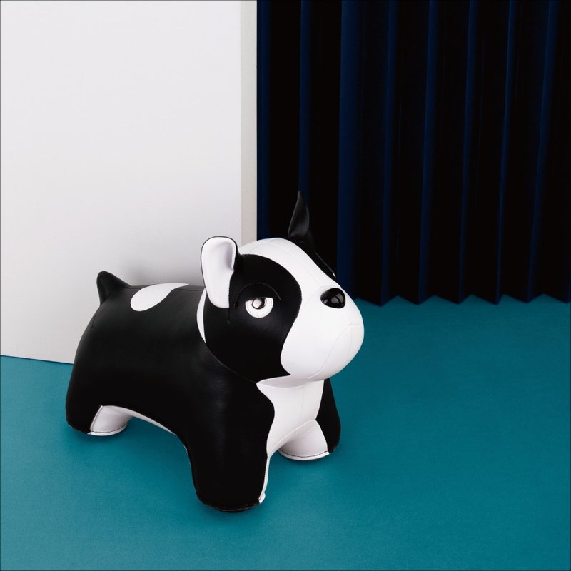 【门挡】法斗 French Bulldog II 皮革动物摆饰 | 生日礼 入厝礼 - 摆饰 - 人造皮革 多色