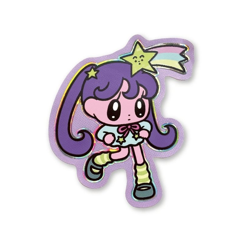 Monyochitapomichi：与小星星的相遇．闪亮可爱贴纸 - 贴纸 - 纸 