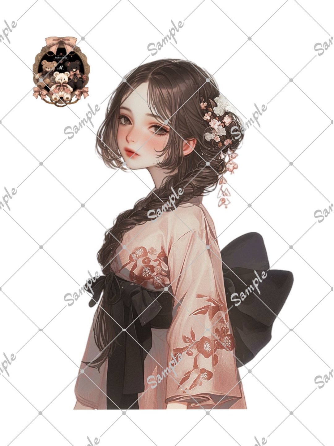 原创人物贴纸 - 贴纸 - 纸 