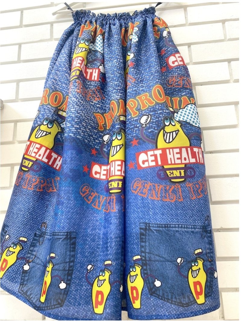 Dr. Promin 印花裙 - 裙子 - 聚酯纤维 蓝色