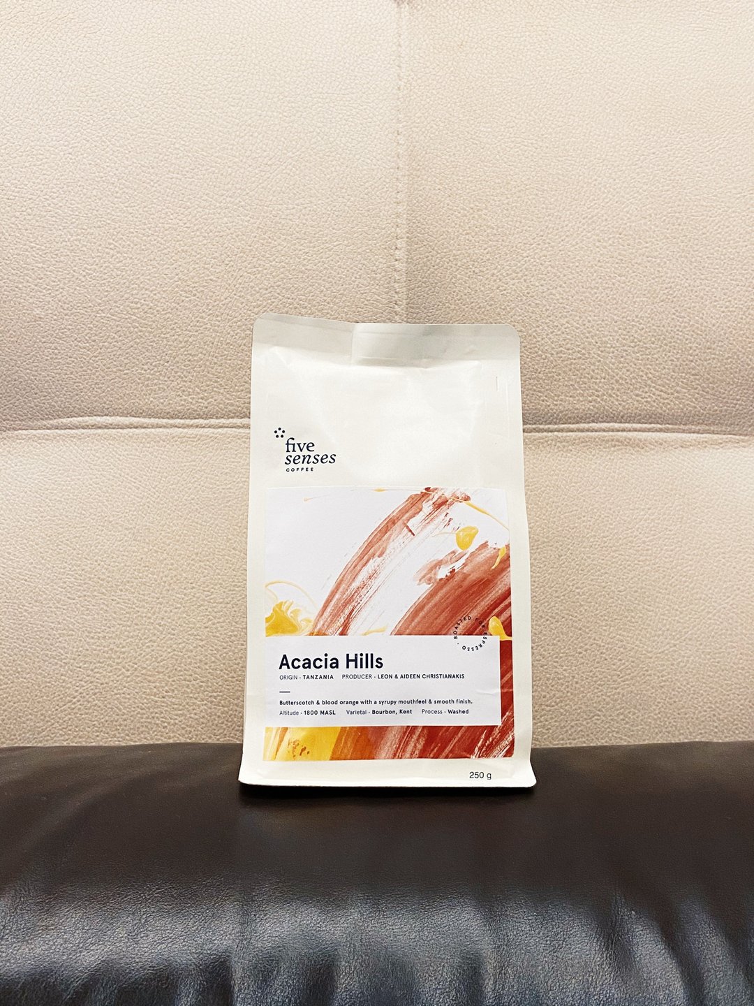 |咖啡豆|| 澳洲Five Senses-坦桑尼亚 水洗 浅烘焙 250g - 咖啡 - 新鲜食材 
