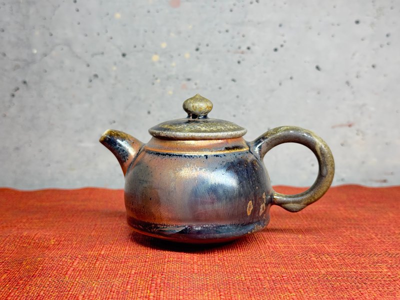 茶壶/正把/柴烧/落灰/杨博戎 - 茶具/茶杯 - 陶 