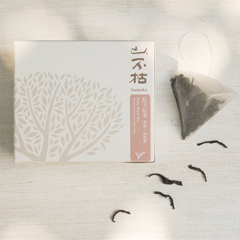 红玉红茶・简单茶包・有韵 - 茶 - 新鲜食材 粉红色