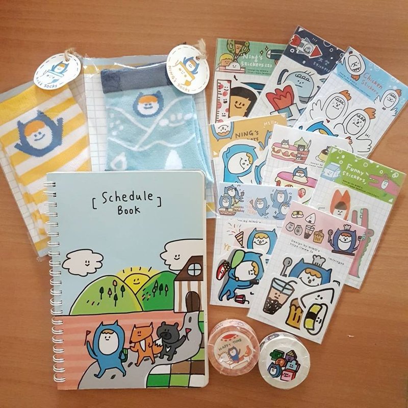 Goody Bag-Ning's福袋#3 - 笔记本/手帐 - 纸 