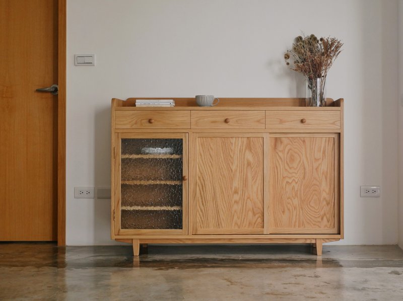 一次满足实木器物柜 (接受尺寸订制) - 衣柜/鞋柜 - 木头 