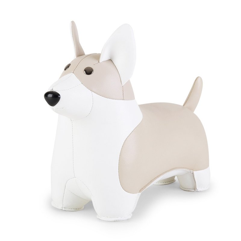 【书挡】柯基 Corgi 皮革动物摆饰 | 入厝礼物 - 摆饰 - 人造皮革 多色
