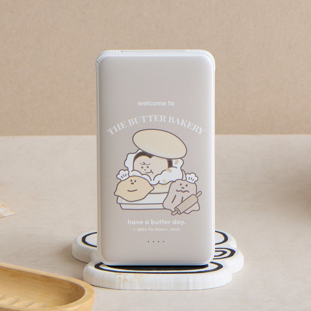 The Butters奶油做蛋糕双线快充10000mAh行动电源 - 充电宝/传输线 - 塑料 多色