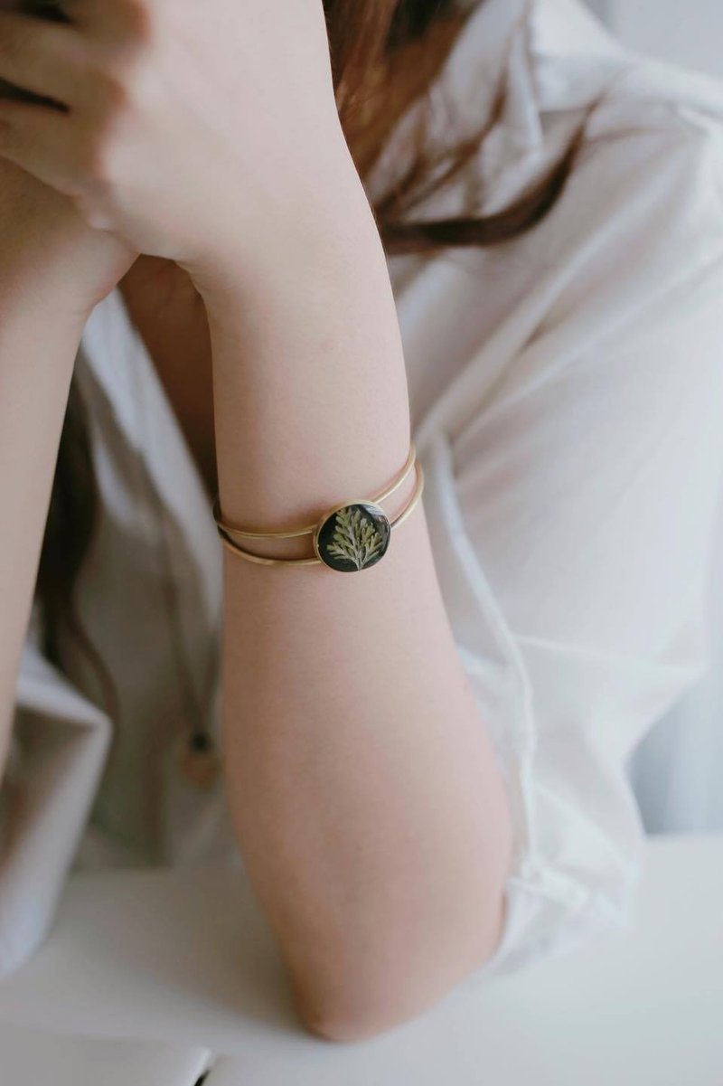 产品名称蕨类 - 手链/手环 - 植物．花 绿色