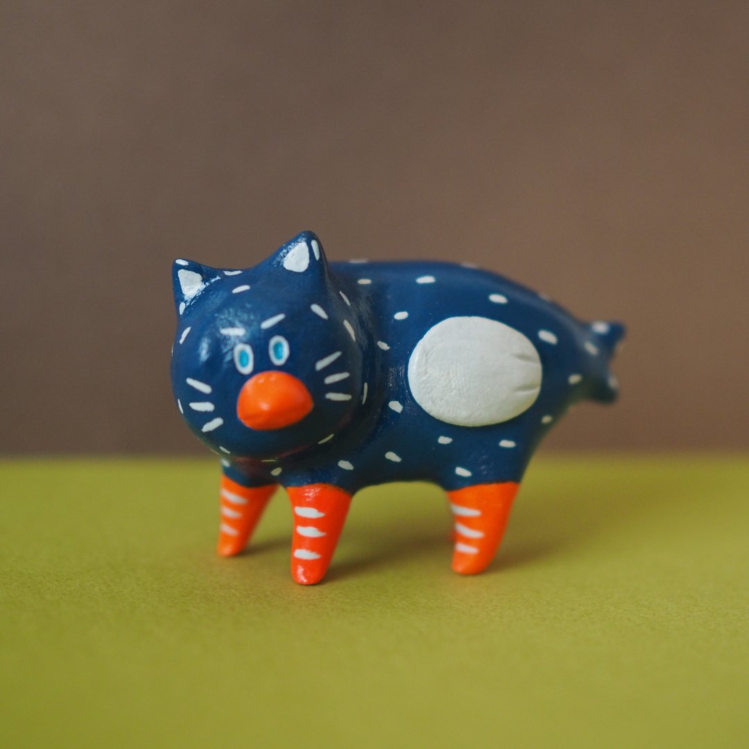 Catbirdfish - 玩偶/公仔 - 粘土 蓝色