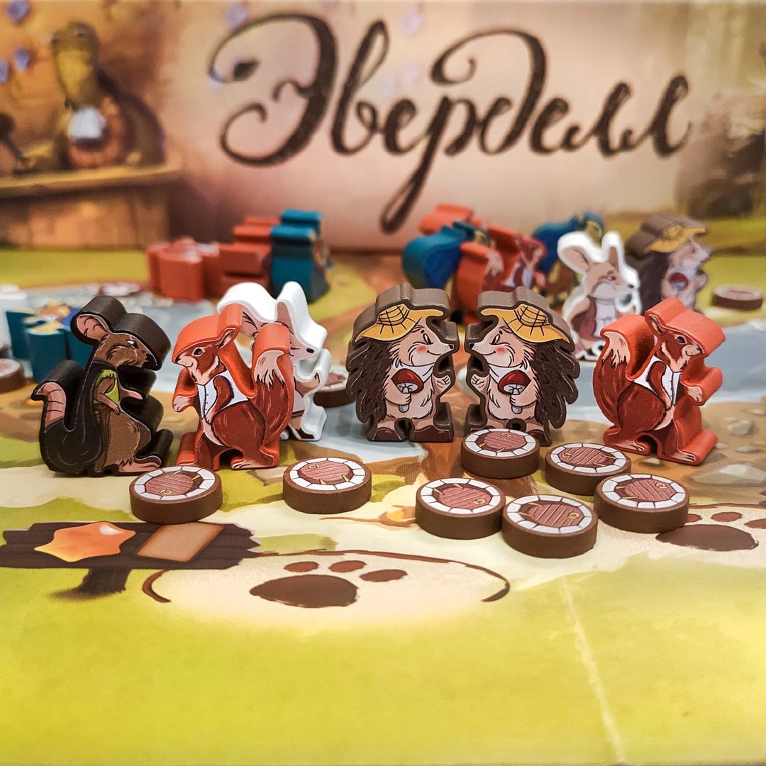 贴纸包与 Everdell 棋盘游戏兼容 - 其他 - 纸 