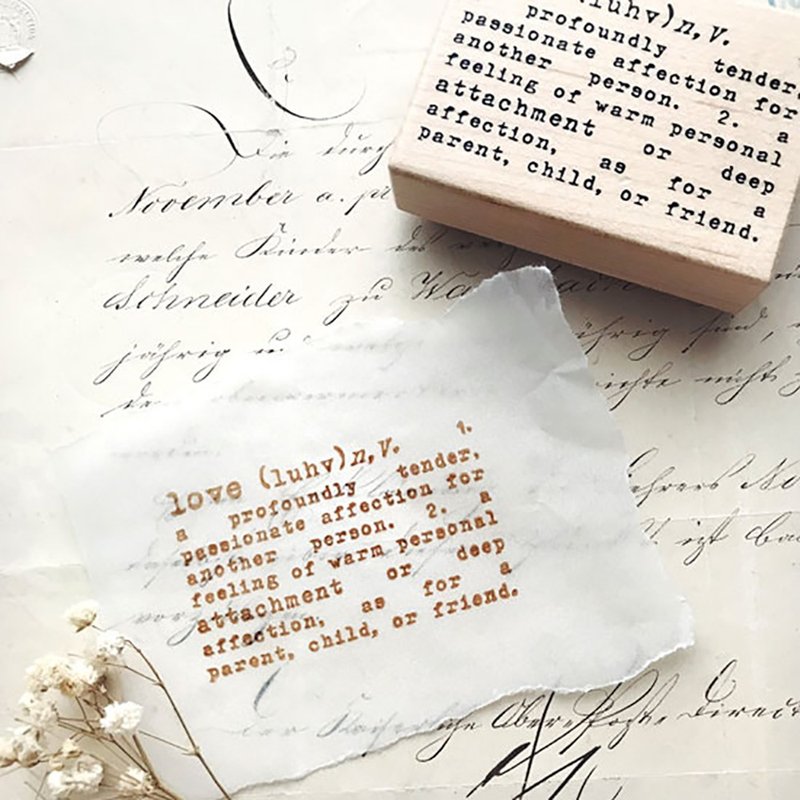 love 印章 - 印章/印台 - 其他材质 