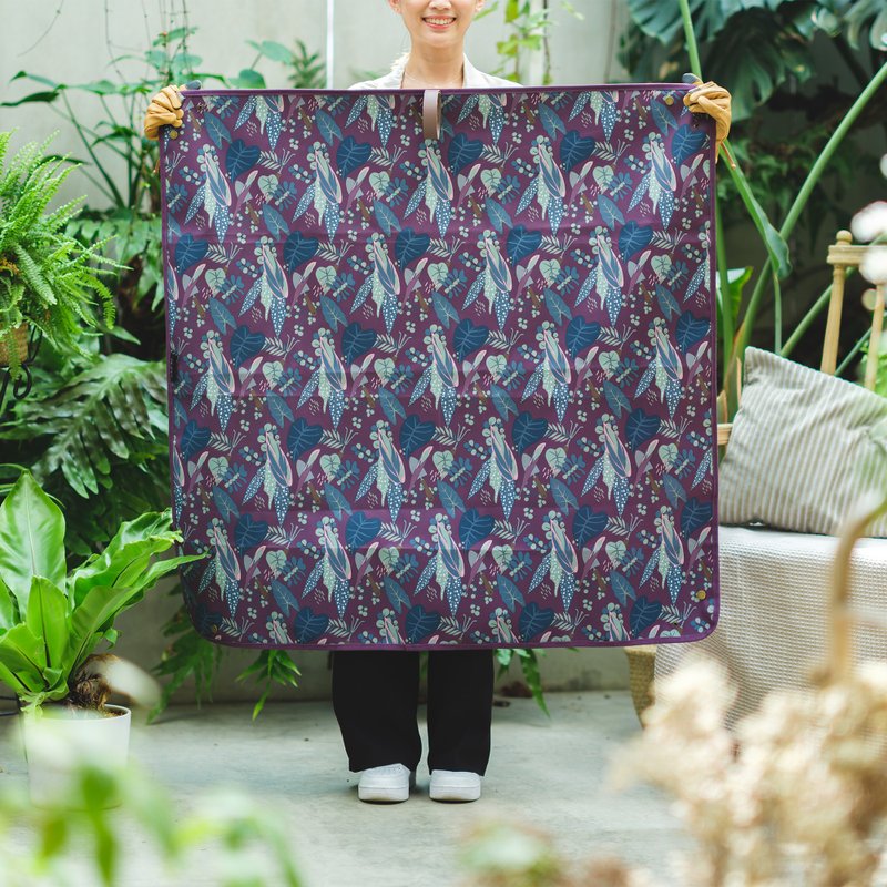 【紫色牛津布换盆垫】-植栽换盆/插花/鹿角蕨上板 - 植栽/盆栽 - 尼龙 