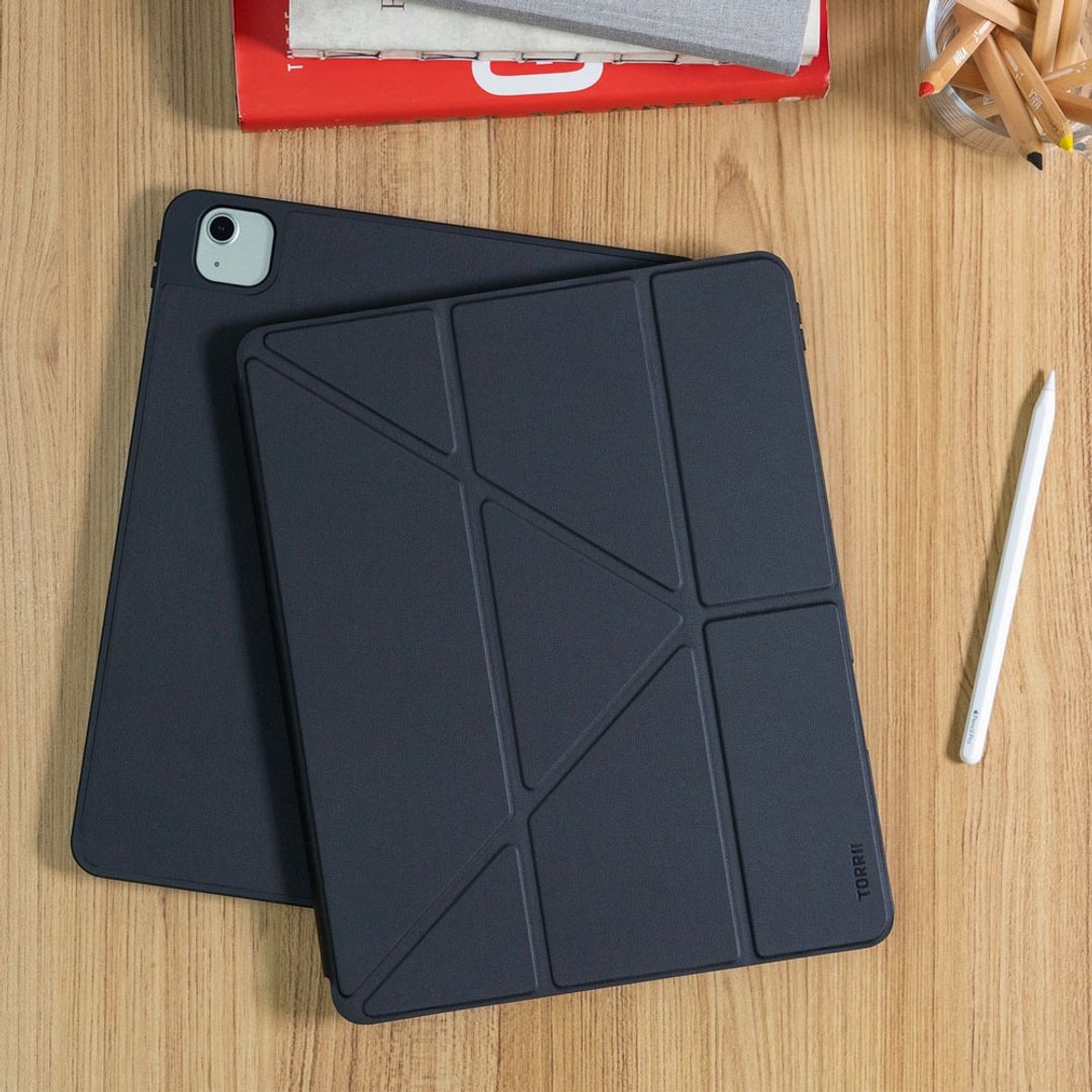 iPad Air 13英寸M2 /Pro 12.9英寸 苹果平板通用保护壳  MagSafe - 平板/电脑保护壳 - 其他材质 黑色
