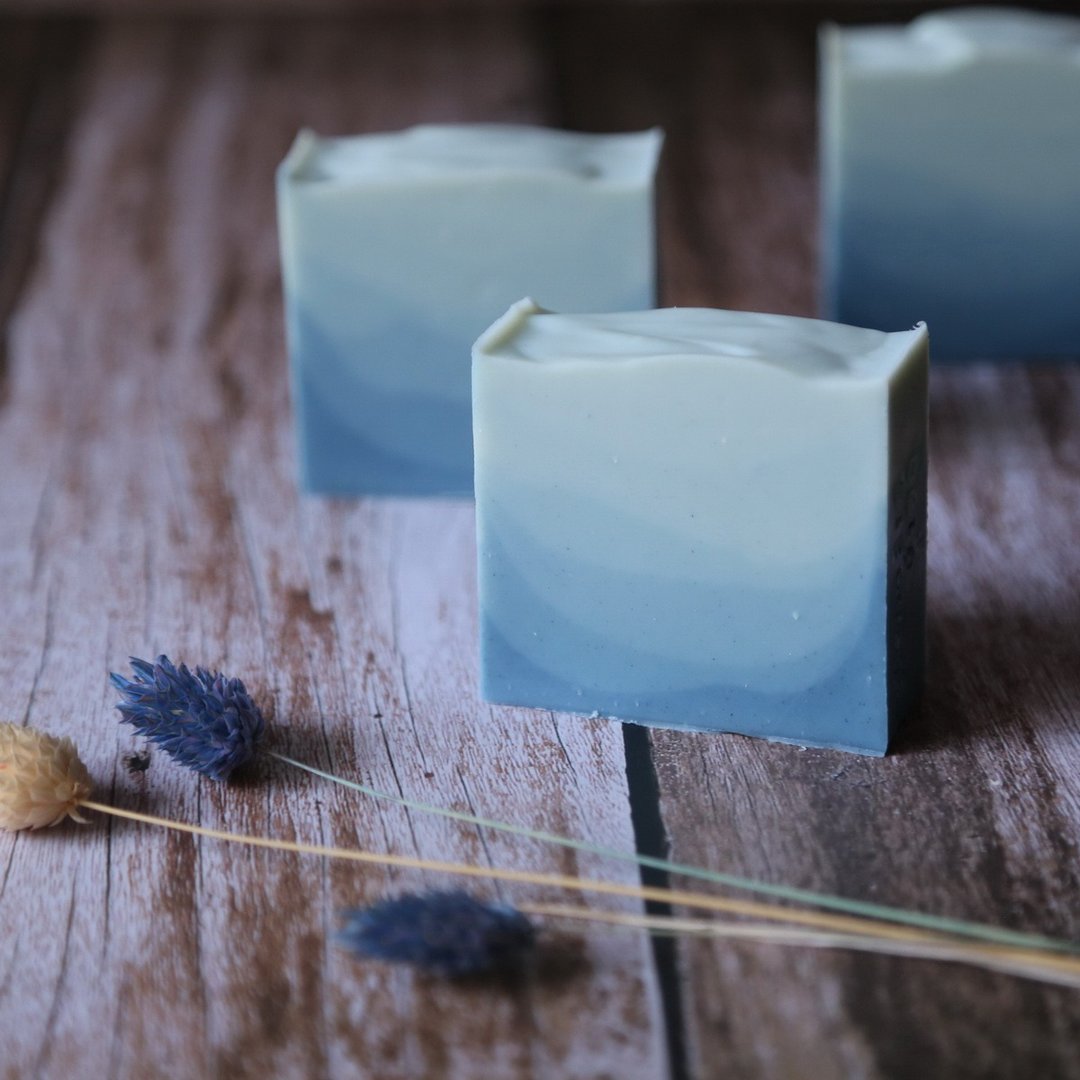 蓝色海洋茶树精油皂 // 手工冷制皂 - 肥皂/手工皂 - 环保材料 蓝色