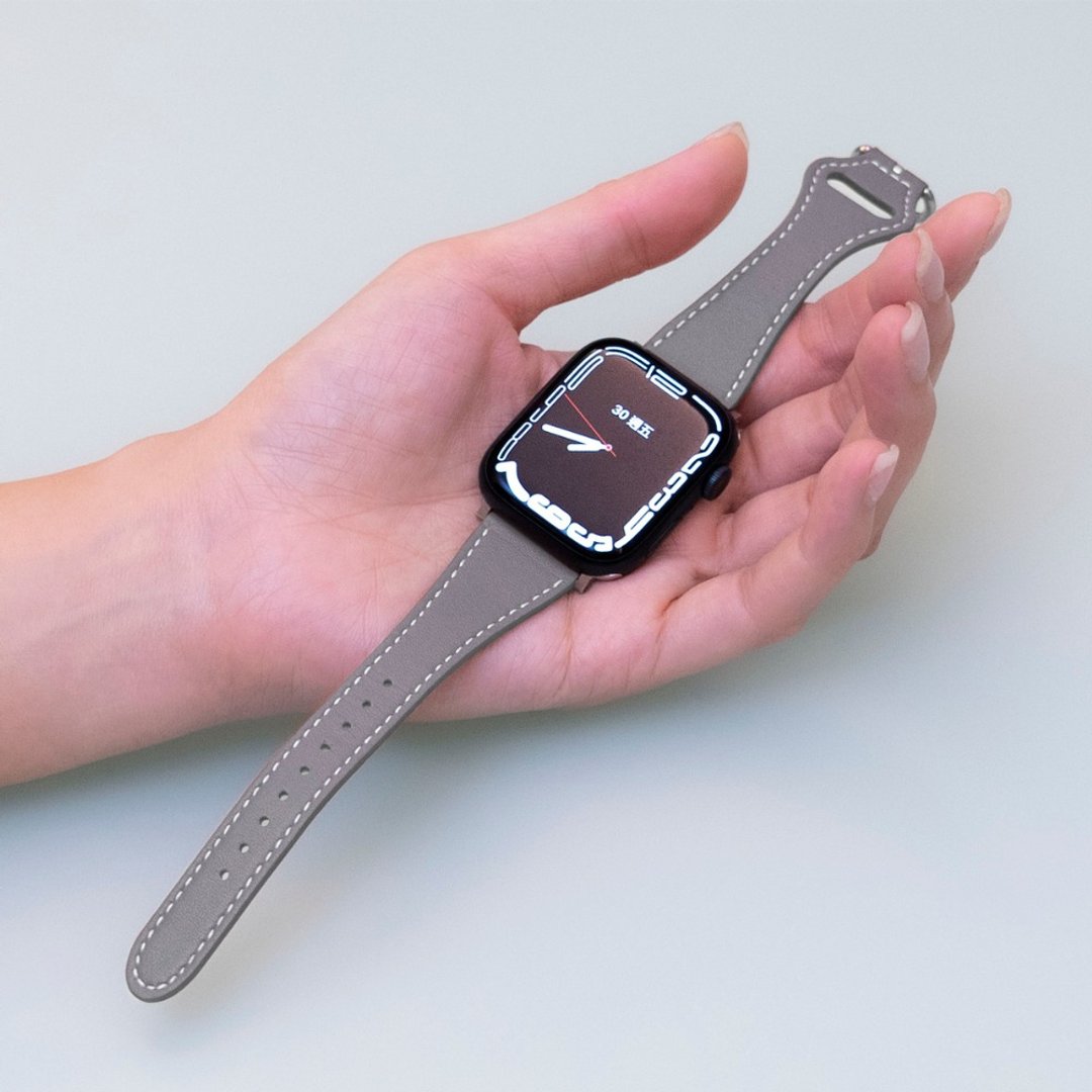 Torrii Apple Watch 表带 Venus 真皮系列 - 砾石灰 - 表带 - 真皮 