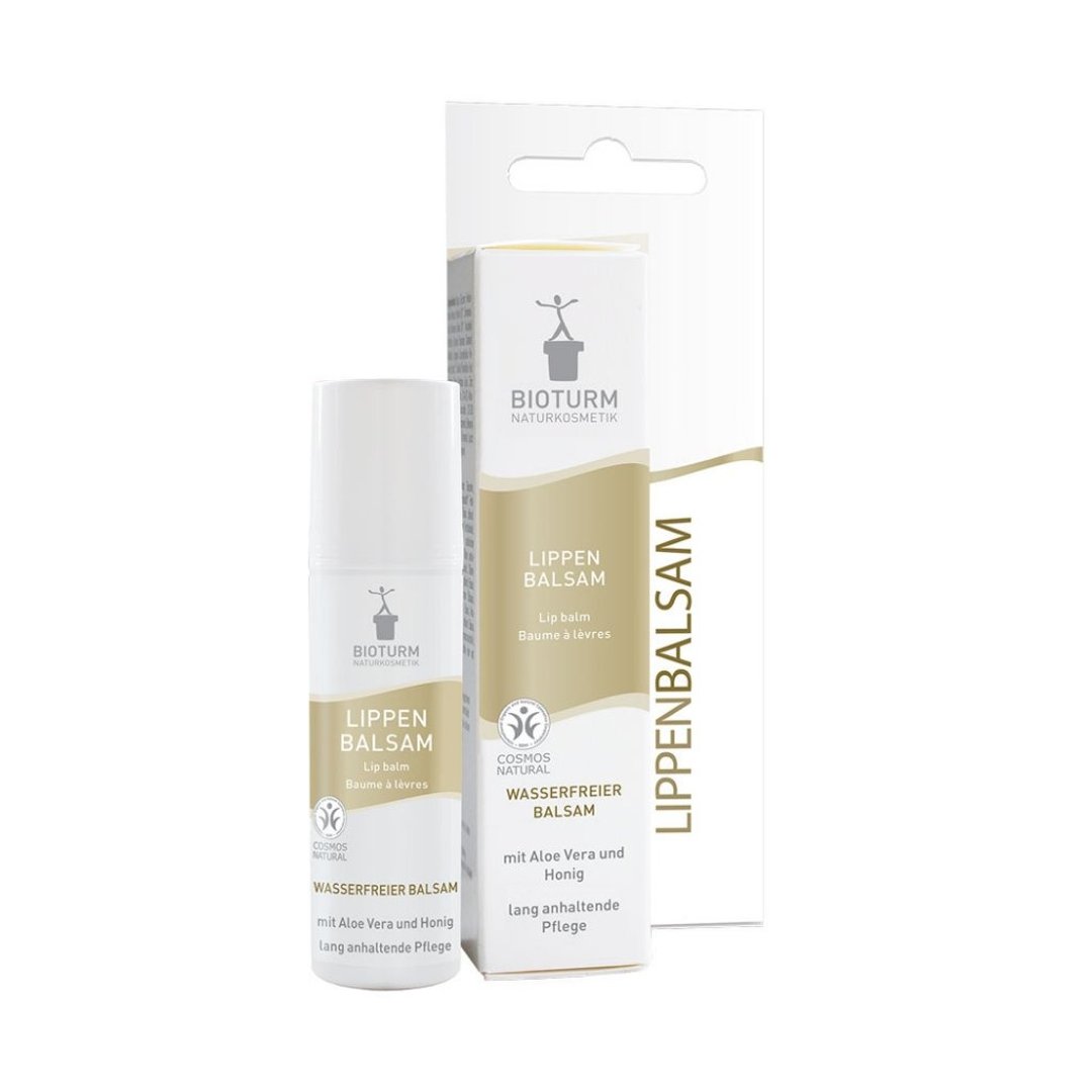 BIOTURM 有机蜂蜜滋养润唇膏 10ml - 唇部保养 - 塑料 卡其色