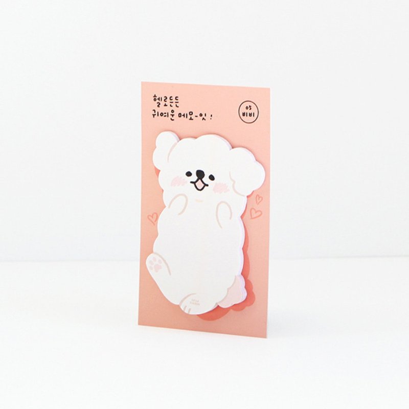 Hello DunDun 哈啰登登系列 便利贴 (New) 05.BiBi 比比 - 便条纸/标签贴 - 纸 