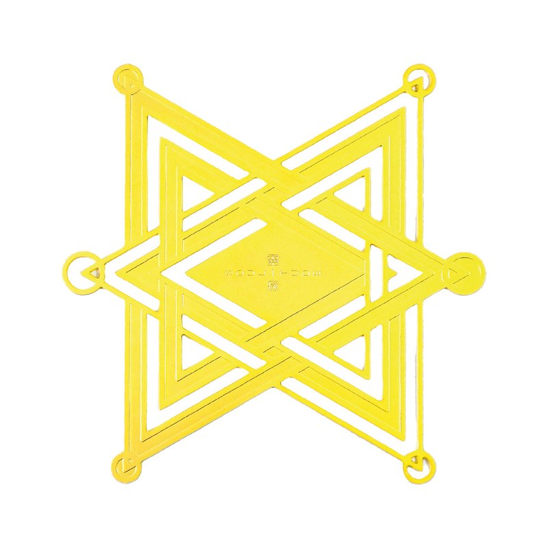 神圣几何 Expanded Awareness 金属垫 - 其他 - 铜/黄铜 金色