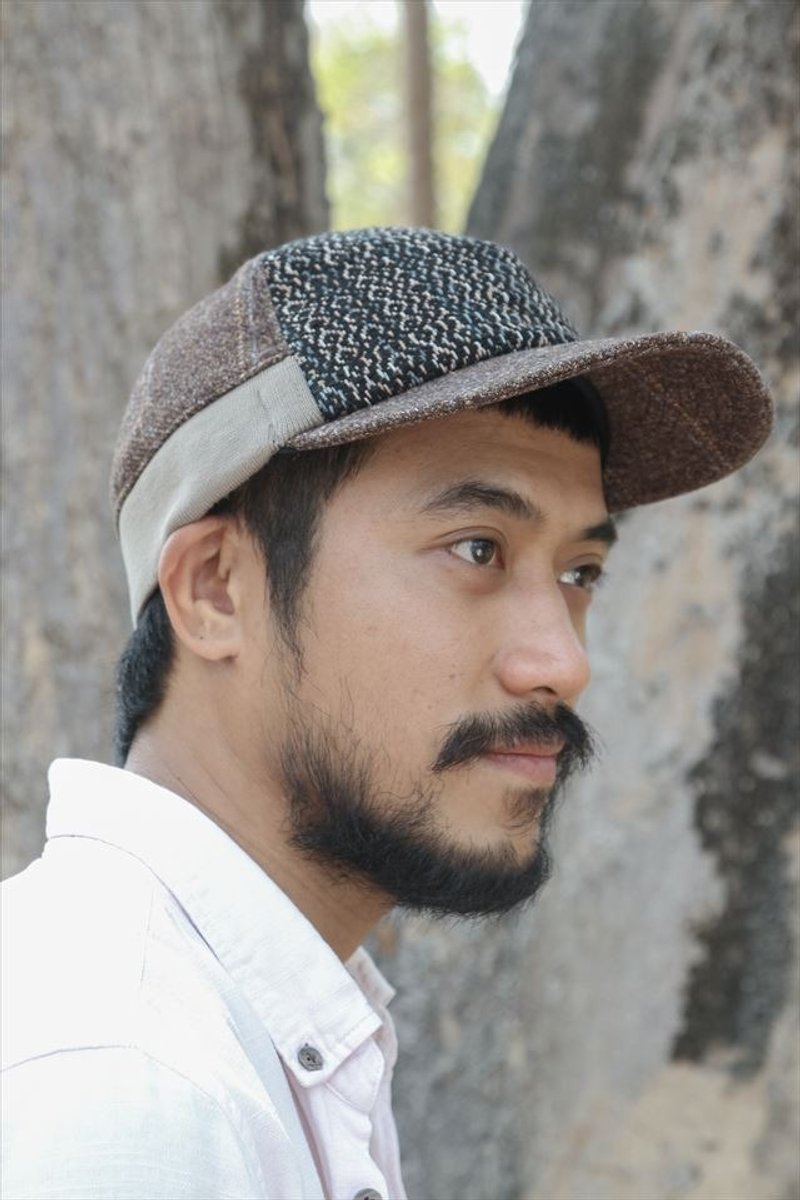 Jungle Party　原始森林派对 黑色 - 帽子 - 棉．麻 黑色