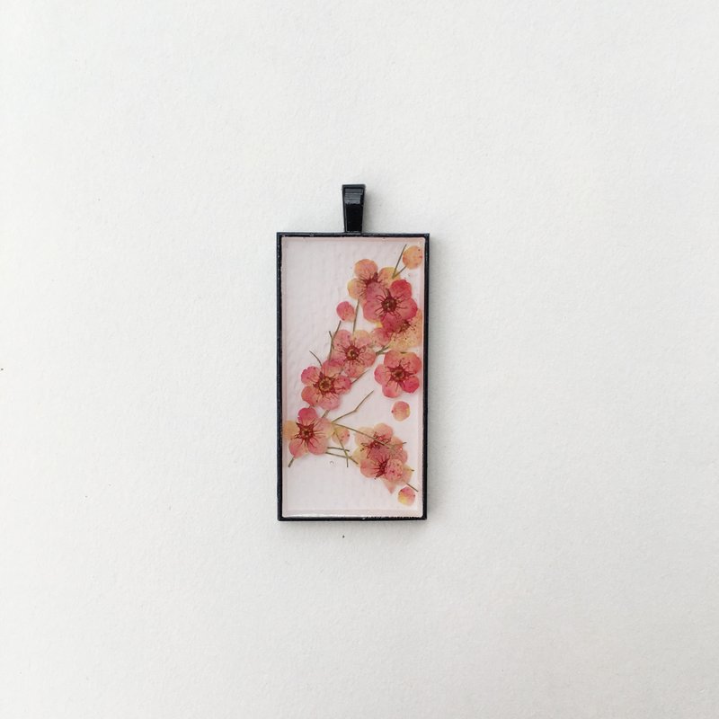 秋色06号_红梅点点_梅花07号_原创唯一_花鸟_手种江梅更好 - 项链 - 植物．花 