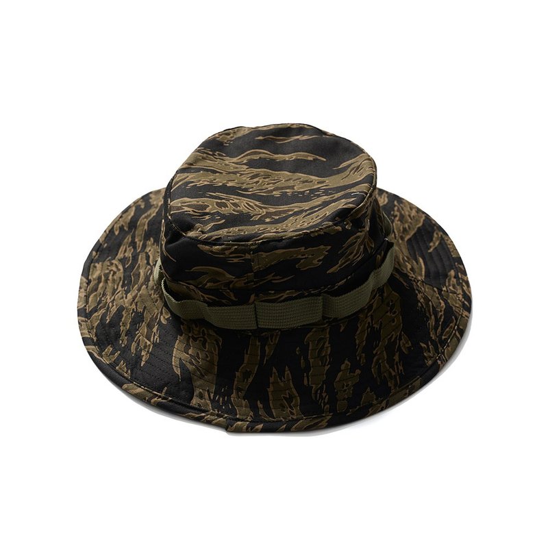 Sniper Boonie Hat - 虎斑迷彩 Tiger Stripe - 帽子 - 棉．麻 