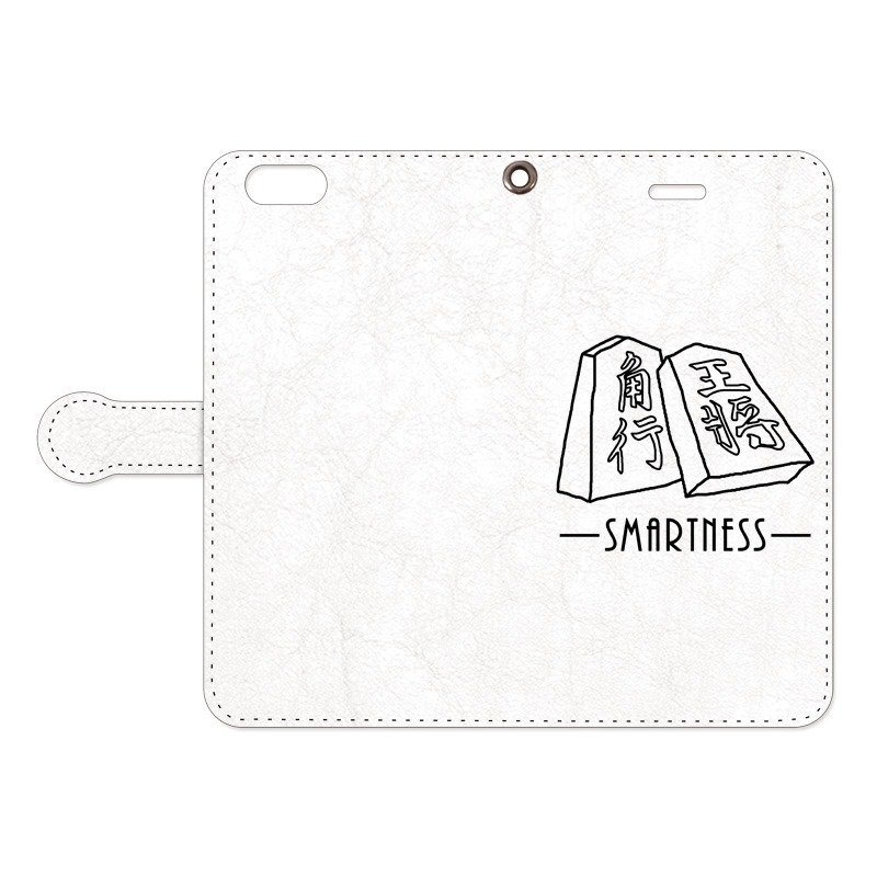 [Notebook type iPhone case] SMARTNESS / piece - 手机壳/手机套 - 纸 白色