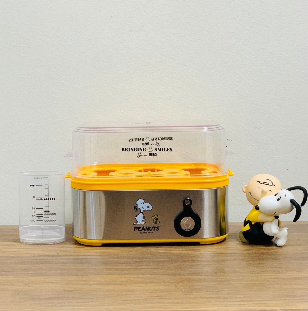 PEANUTS X HOMEPLUS 6只鸡蛋蒸蛋机(响声提示) - 其他小家电 - 不锈钢 银色