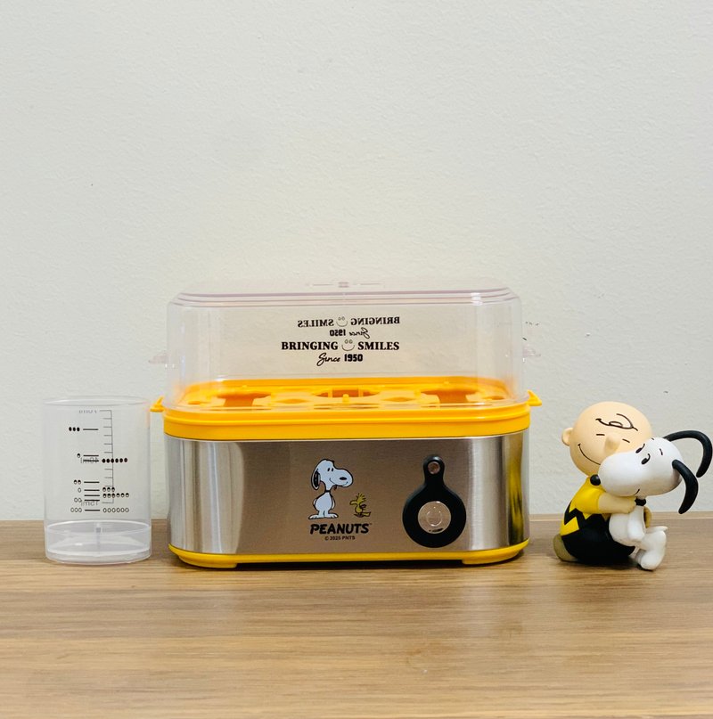 PEANUTS X HOMEPLUS 6只鸡蛋蒸蛋机(响声提示) - 其他小家电 - 不锈钢 银色