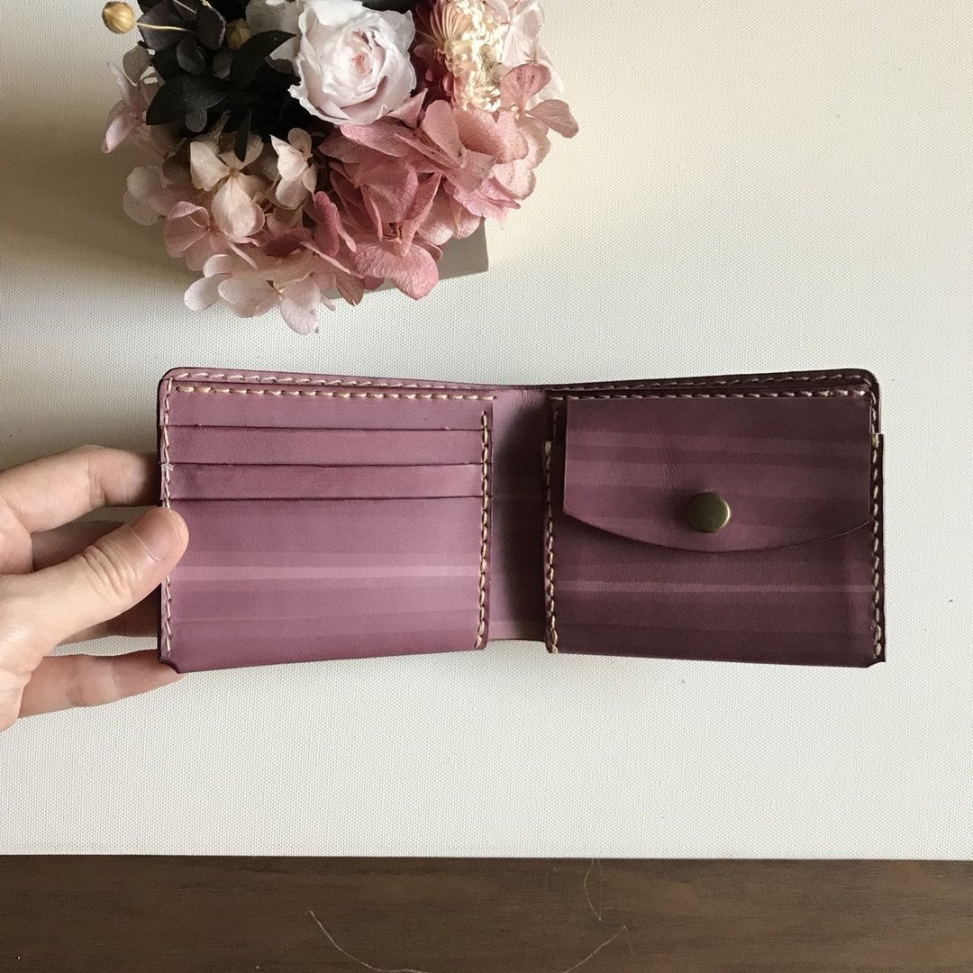 真皮短夹│3卡片层│零钱袋│Bi-fold wallet - 皮夹/钱包 - 真皮 多色