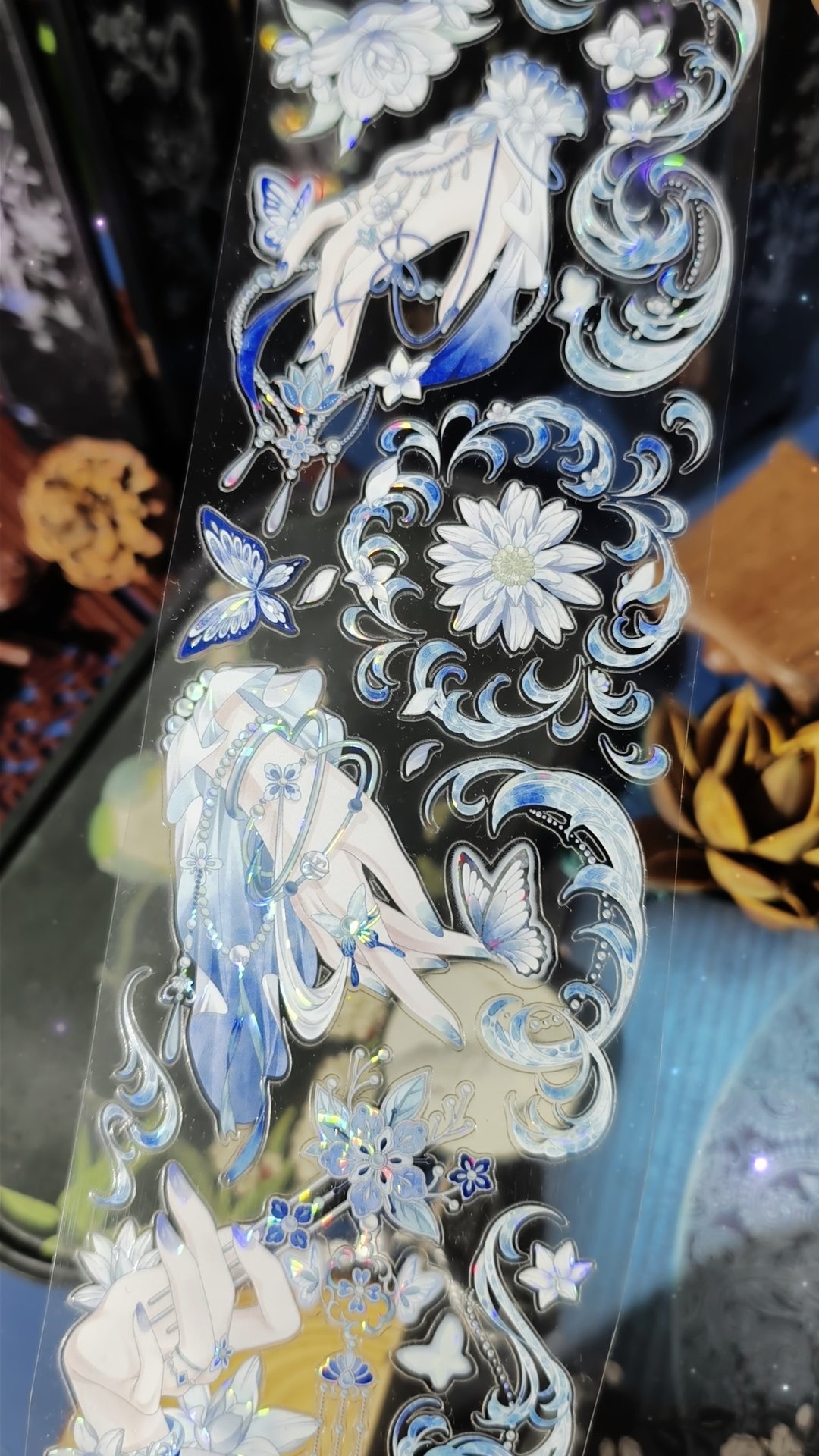 弥香似水 PLUS  PET贝壳光 切膜 纸胶带 5米卷 - 纸胶带 - 其他材质 多色