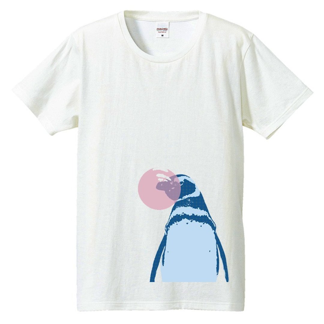 T-shirt - 男装上衣/T 恤 - 棉 白色