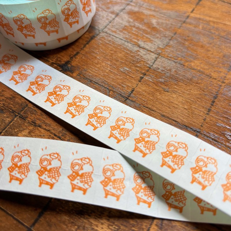 spica.g / muu酱的标签机 / 找到了 - 贴纸 - 纸 橘色