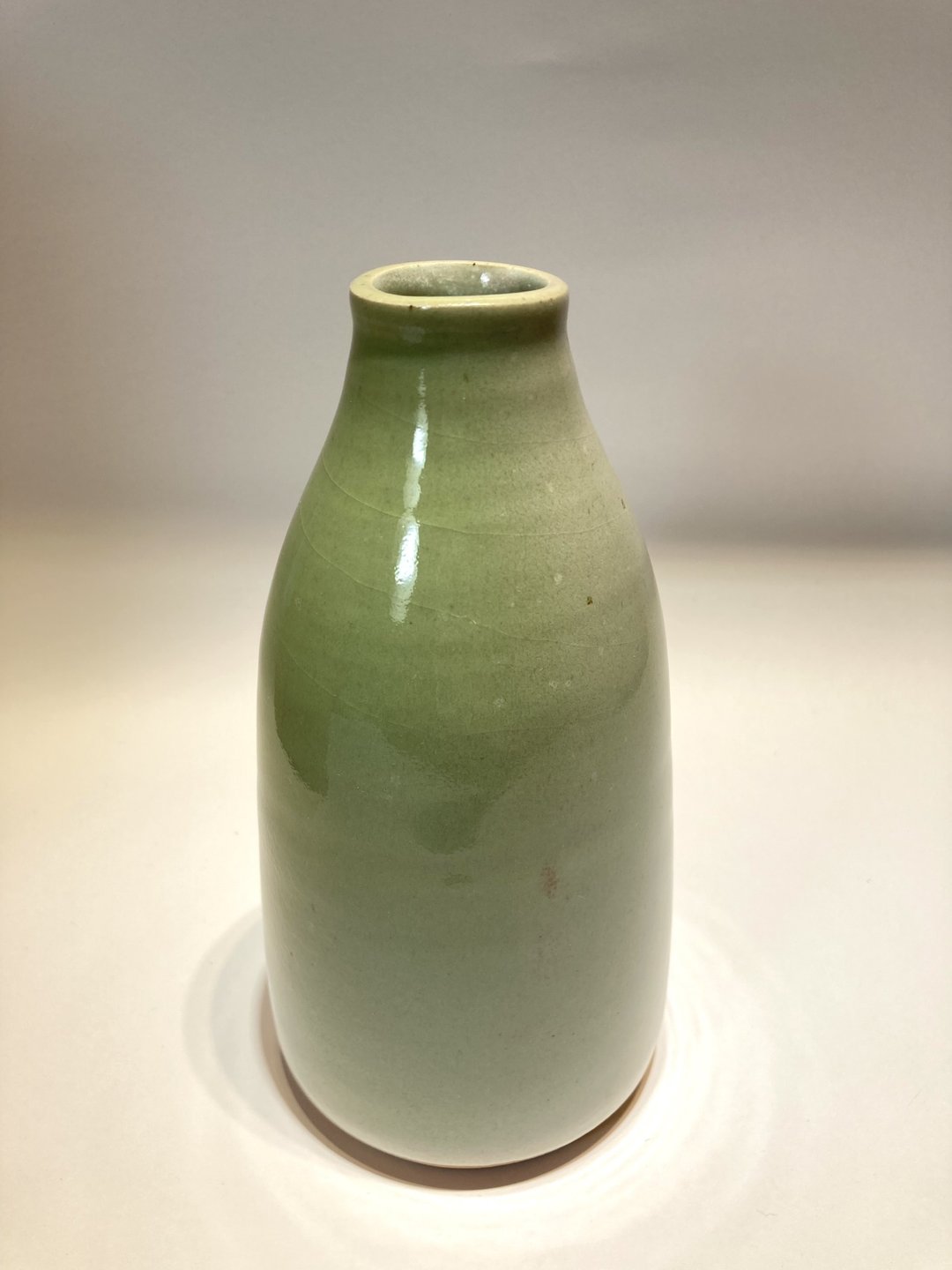 素雅翠绿中型花器 - 花瓶/陶器 - 陶 绿色