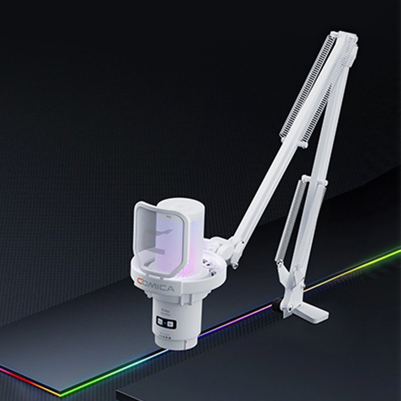 COMICA Ejoy Uni Pro(A) USB 电容式无线麦克风 (悬臂型)-白色款 - 其他 - 其他材质 白色
