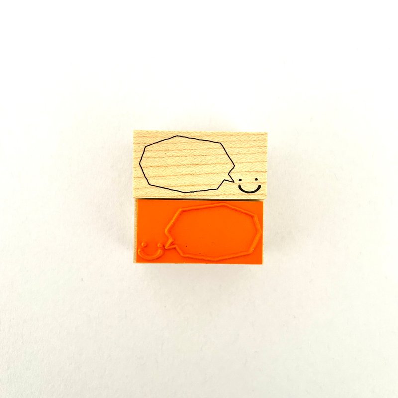 橡皮印章讲话泡泡 - 印章/印台 - 橡胶 黑色