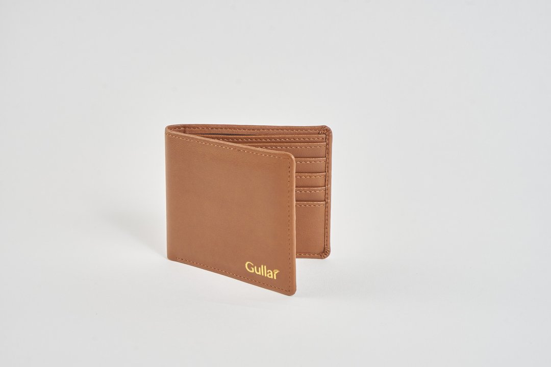 GULLAR DESSERTO WALLET 中性纯素仙人掌短夹 - 皮夹/钱包 - 植物．花 咖啡色