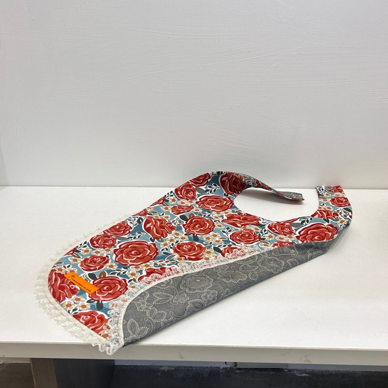 贵妇名媛指定款手工缝制围兜-北欧风极简蕾丝 加长版 - 其他 - 棉．麻 