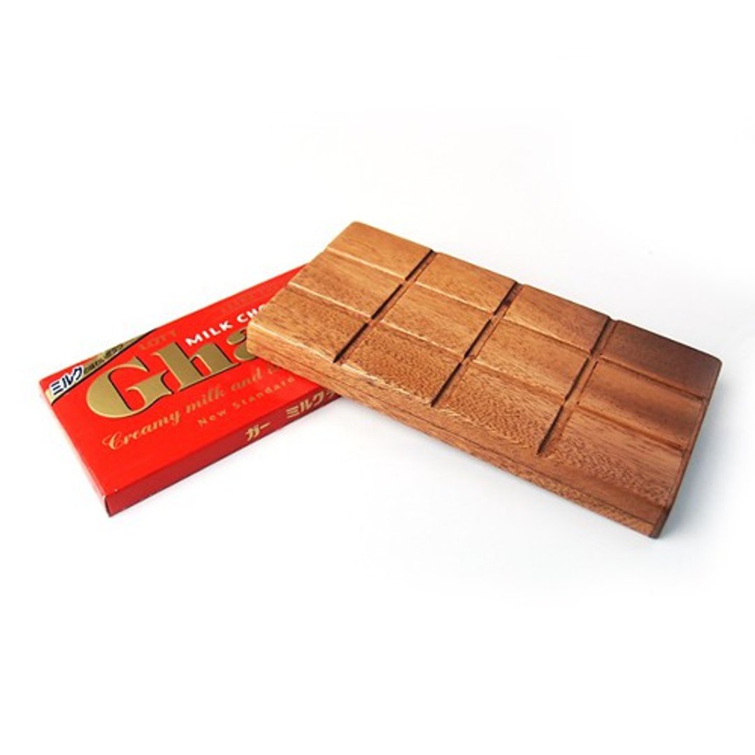 Wooden case cover for chocolate bar made of wood - 其他 - 木头 