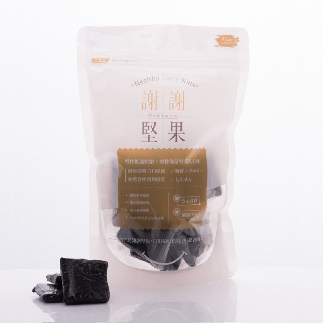 【黑芝麻糕】(分享包)(严选素食零嘴)(养生高钙软Q不黏牙)(奶素) - 零食/点心 - 塑料 金色