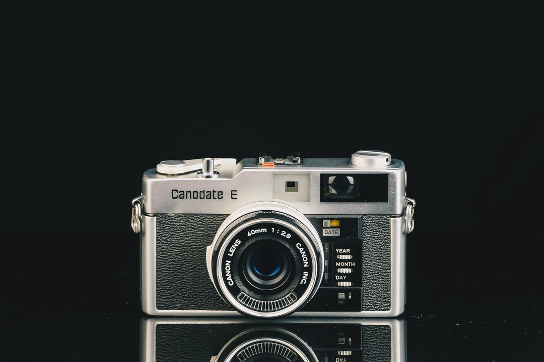 Canon Canodate E #1095 #135底片相机 - 相机 - 其他金属 黑色