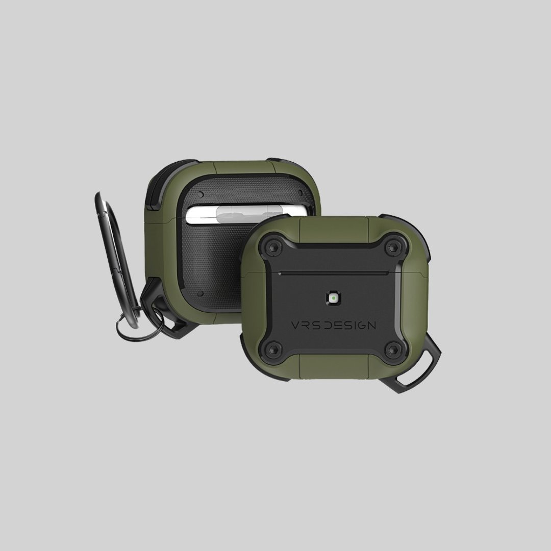【限时58折】VRS Design | AirPods 3 Active系列耳机套壳 - 军绿 - 耳机收纳 - 其他材质 绿色