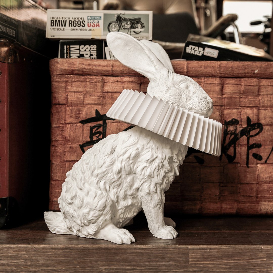 haoshi 良事设计 兔子灯 - 坐姿 - 灯具/灯饰 - 树脂 