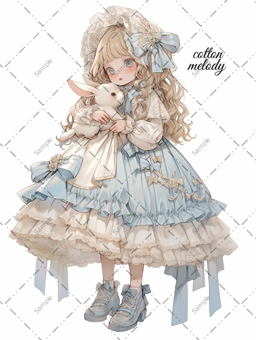 原创贴纸 no.4 人物贴纸 原创贴纸 人物贴纸 女孩贴纸 原创人物贴纸 - 贴纸 - 纸 