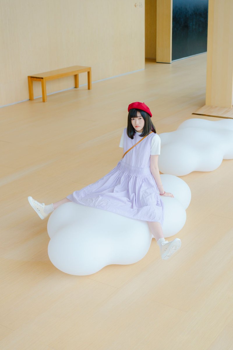 褶褶痕连身裙 - 洋装/连衣裙 - 其他材质 多色