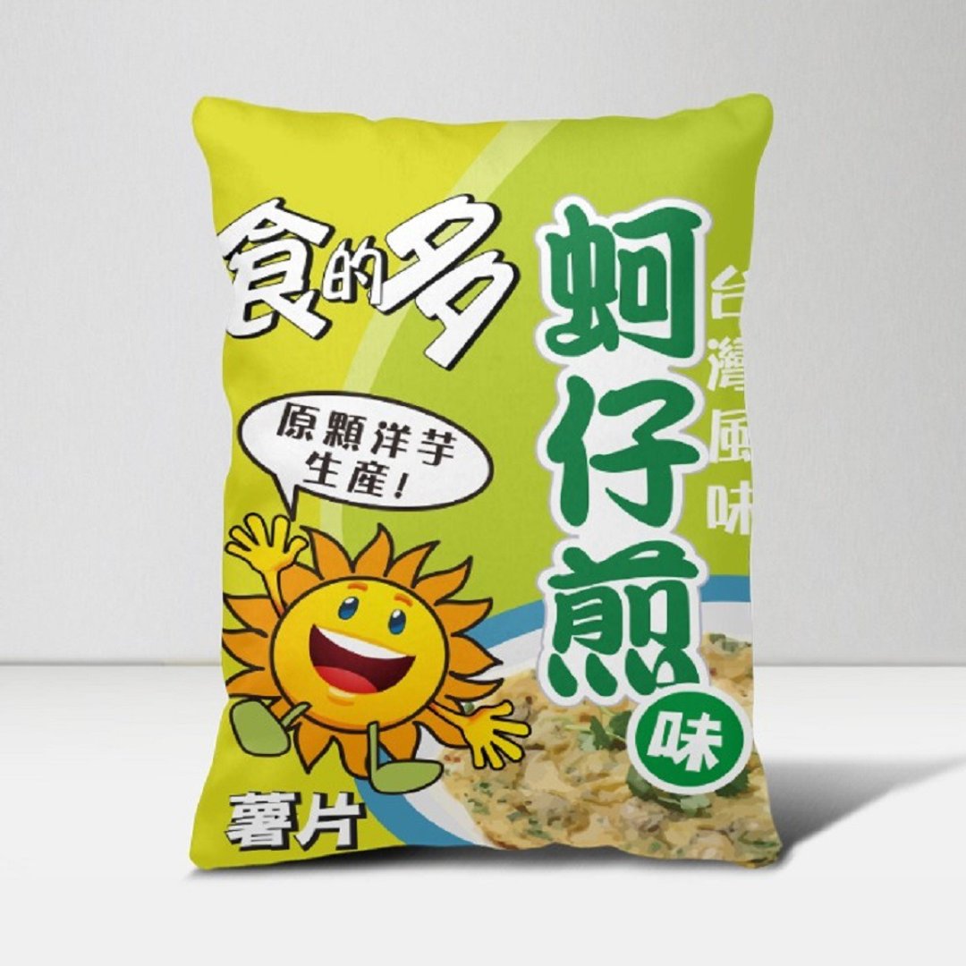 【文艺士多】蚵仔煎抱枕│居家生活 礼品 礼物 摆设 - 枕头/抱枕 - 棉 多色
